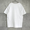 メゾン キツネ ロゴ 刺繍 Tシャツ ホワイト