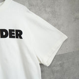 ジルサンダー ロゴ Tシャツ ホワイト - NEWSED