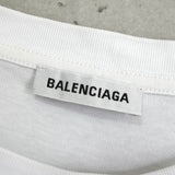 バレンシアガ ロゴ Tシャツ ホワイト - NEWSED