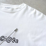 バレンシアガ ロゴ オーバーサイズ Tシャツ ホワイト - NEWSED