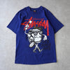Stüssy 蓝色徽标印花 T 恤