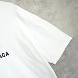 バレンシアガ ロゴ Tシャツ ホワイト - NEWSED