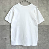 プレイ コムデギャルソン ハートロゴ Tシャツ ホワイト - NEWSED