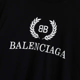 バレンシアガ ロゴ Tシャツ ブラック - NEWSED