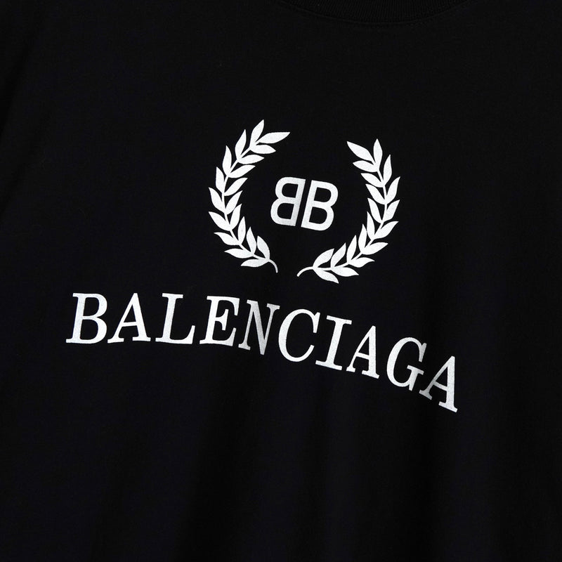 バレンシアガ ロゴ Tシャツ ブラック - NEWSED