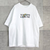 Maison Kitsune 花朵刺绣徽标 T 恤 白色