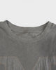 エムエムシックス メゾン マルジェラ イニシャルロゴパッチ 異素材切り替え Tシャツ グレージュ レディース