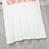 アルマーニ エクスチェンジ 蛍光 ロゴ Tシャツ ホワイト - NEWSED