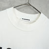 Jil Sander 徽标 T 恤白色
