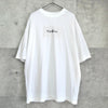 エムエムシックス メゾン マルジェラ ロゴ オーバーサイズ Tシャツ ホワイト
