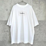 エムエムシックス メゾン マルジェラ ロゴ オーバーサイズ Tシャツ ホワイト - NEWSED
