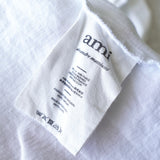 アミパリ アミ パリス ハートロゴ Tシャツ ホワイト - NEWSED