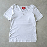 ヴィヴィアン ウエストウッド レッドレーベル オーブ Tシャツ ホワイト レディース - NEWSED