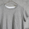 サカイ ドッキング プリーツ ブラウス Tシャツ 半袖トップス グレー / アイボリー レディース
