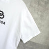 Balenciaga 徽标T恤白色
