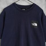 ザ ノースフェイス ロゴ Tシャツ ネイビー - NEWSED