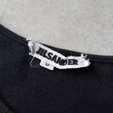 ジルサンダー ロゴ Tシャツ ブラック - NEWSED