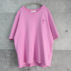 アミパリ アミパリス ハートロゴ オーバーサイズ Tシャツ ピンク