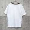 スリーワンフィリップリム ニットリブ切り替え Tシャツ ホワイト