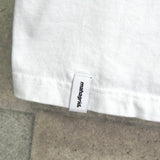 マハグリッド プリント Tシャツ ホワイト - NEWSED