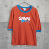 ガニー ロゴ Tシャツ オレンジ レディース