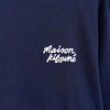 Maison Kitsune 海军蓝刺绣徽标 T 恤
