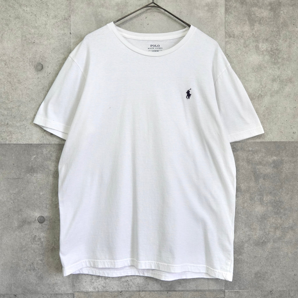 Polo Ralph Lauren 白色小马标志 T 恤