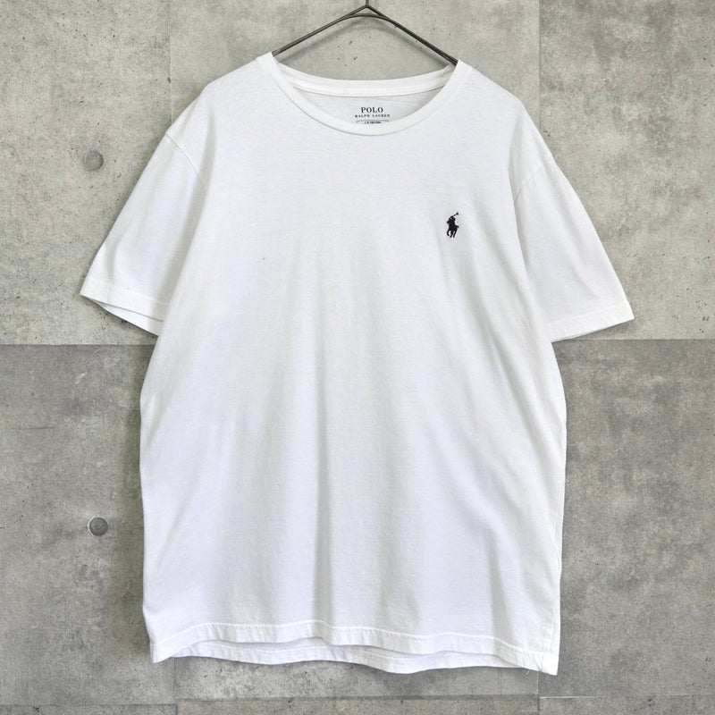 ポロ ラルフローレン スモールポニー ロゴ Tシャツ ホワイト - NEWSED