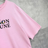 メゾン キツネ フラワーロゴ Tシャツ パステルピンク - NEWSED