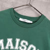 Maison Kitsune College Logo T-Shirt, Green