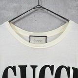 グッチ クラシックロゴ Tシャツ アイボリー - NEWSED
