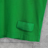 アミパリ アミ パリス ネームタグ Tシャツ グリーン - NEWSED