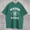 Maison Kitsune College Logo T-Shirt, Green