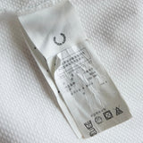 フレッドペリー ロゴ 鹿の子 Tシャツ ホワイト - NEWSED