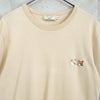 Maison Kitsune Double Fox Head T-Shirt, Beige