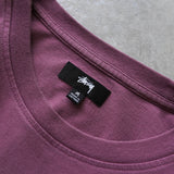 ステューシー クローバー 刺繍 Tシャツ パープル - NEWSED