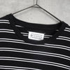 Maison Margiela Striped T-shirt in Black/White