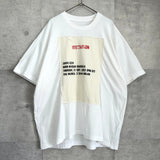 エムエムシックス メゾン マルジェラ パッチワーク オーバーサイズ Tシャツ ホワイト - NEWSED
