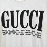 グッチ クラシックロゴ Tシャツ アイボリー - NEWSED