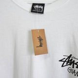 ステューシー 両面プリント Tシャツ ホワイト タグ付き未使用品 - NEWSED