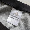 Adidas Performance Logo Ringer T恤（灰色/黑色）