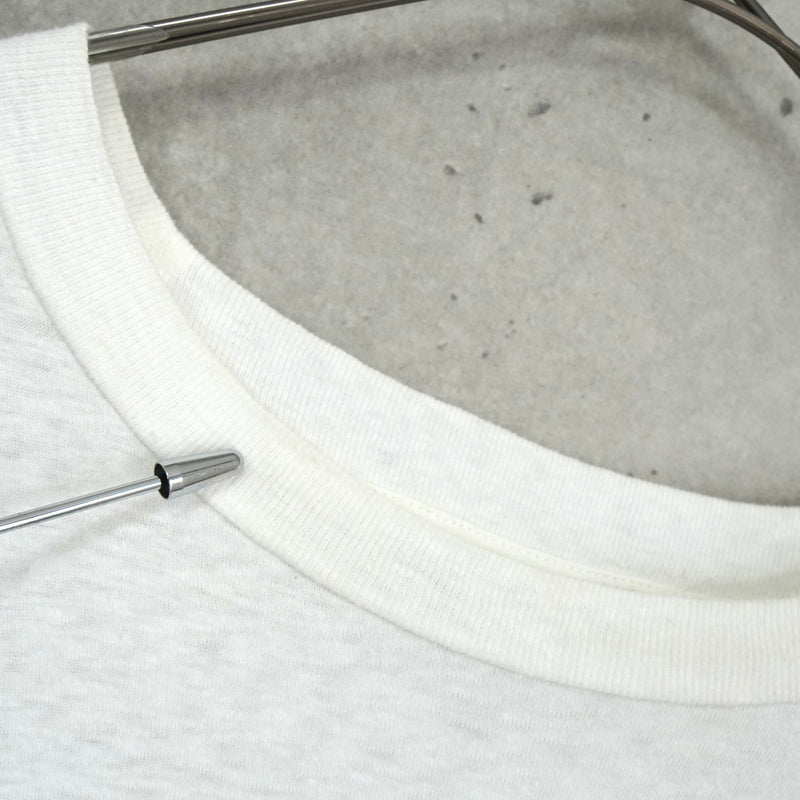 アクネストゥディオズ バックロゴ オーバーサイズ Tシャツ ホワイト - NEWSED