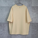 アミパリ アミ パリス ロゴ Tシャツ イエロー - NEWSED