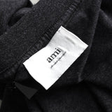 アミパリ アミパリス ハートロゴ ワッペン オーバーサイズ Tシャツチャコールグレー - NEWSED