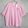 Ami Paris heart logo T-shirt, pink, unused with tags