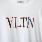 ヴァレンティノ ロゴ プリント Tシャツ ホワイト - NEWSED