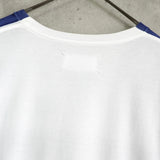 メゾンマルジェラ 大判プリント Tシャツ ホワイト / ブルー - NEWSED