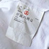 Play Comme des Garçons 白色心形徽标 T 恤