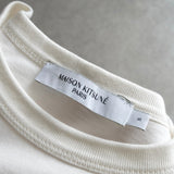 メゾン キツネ ダブルフォックス Tシャツ ホワイト - NEWSED