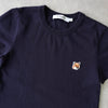 Maison Kitsune 狐狸头贴片 T 恤，海军蓝